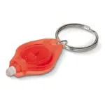 Sleutelhanger lamp, ecru / rood