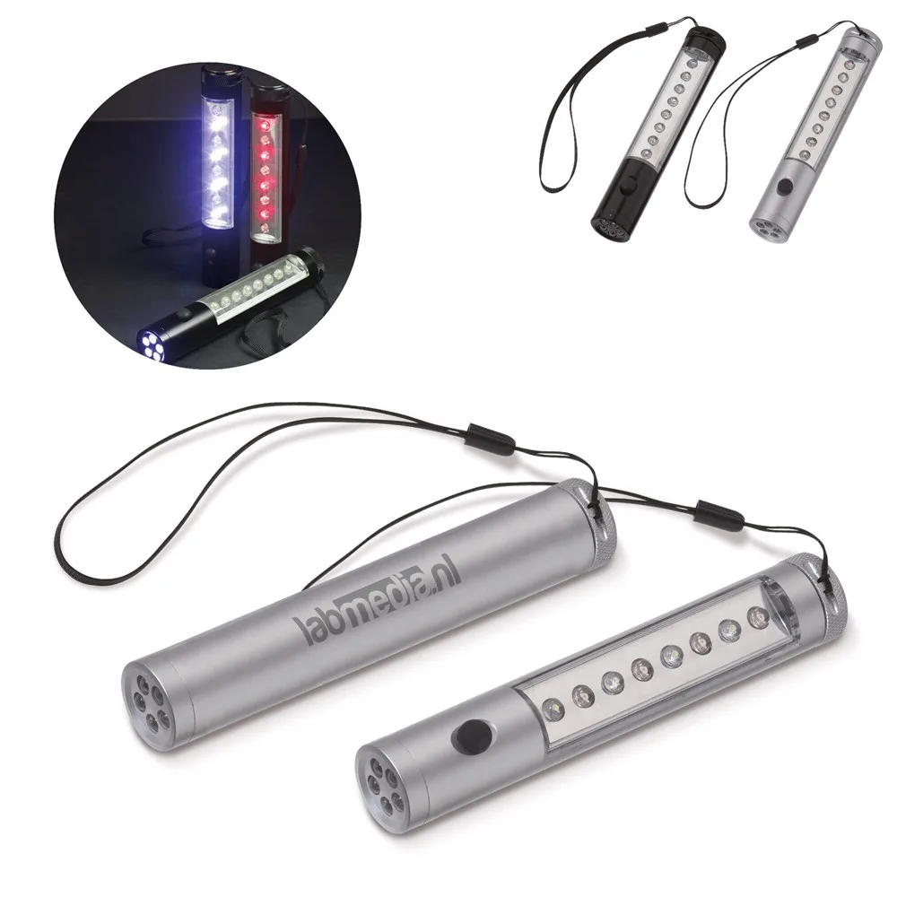 Zaklamp aluminium magneet