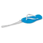 Bagagelabel slipper blauw - Hidalgo Bagagelabel slipper, blauw