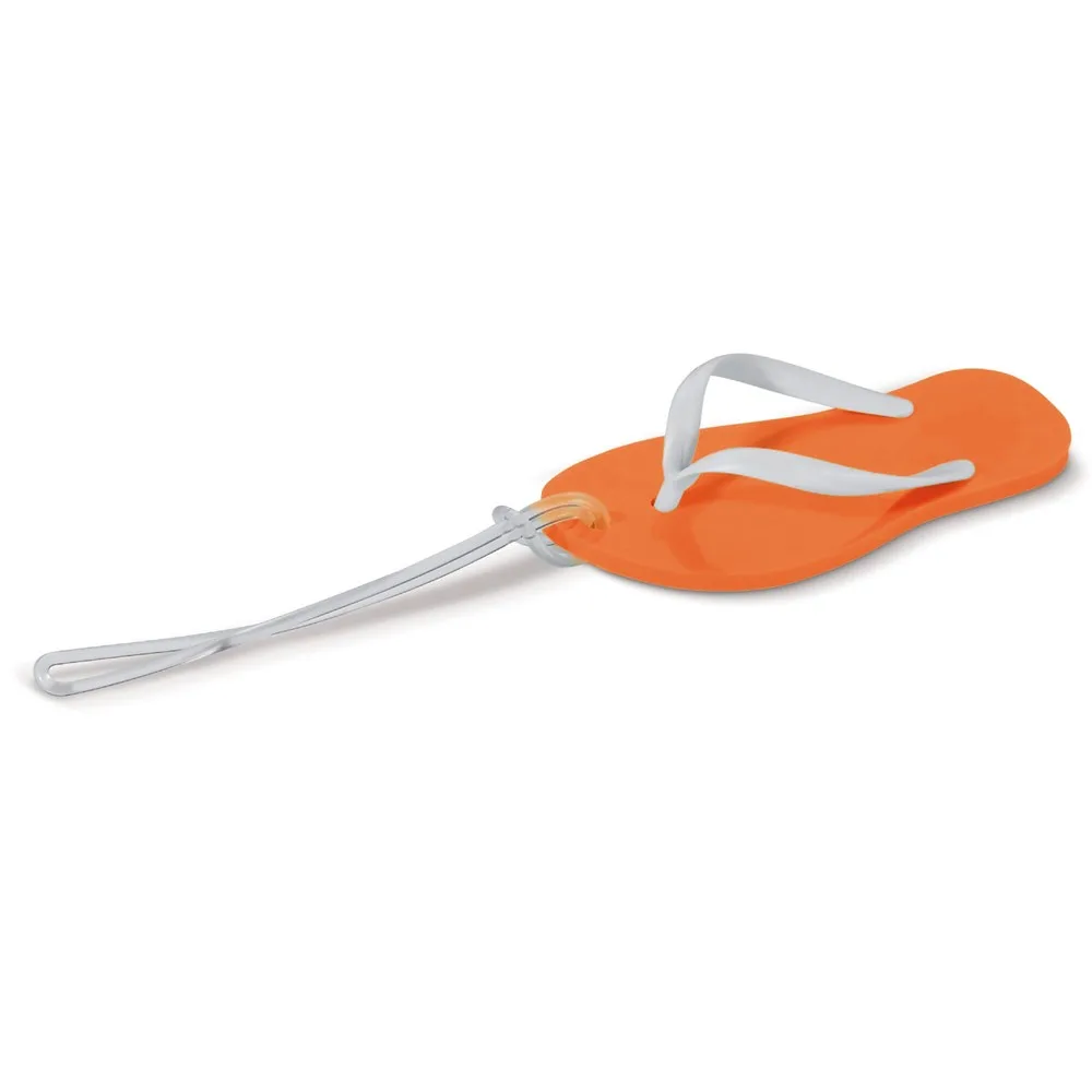 Bagagelabel slipper oranje - Hidalgo Bagagelabel slipper, oranje