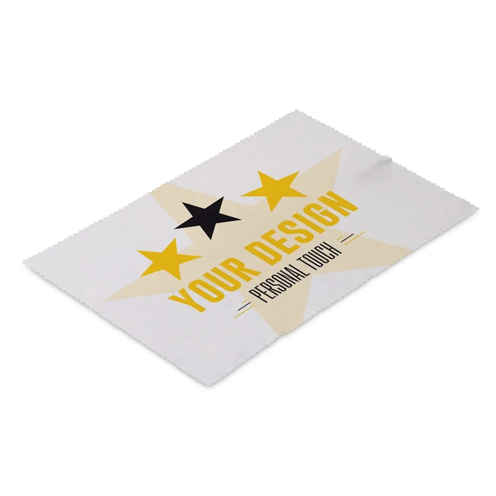 Smartphone schoonmaakdoekje met antibacteriële bestanddelen 20 x 30 cm wittransparant - Hidalgo-werbeartikel Smartphone schoonmaakdoekje met antibacteriële bestanddelen 20 x 30 cm, wit/transparant