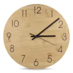 Wandklok bamboe — productfoto 3