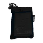 R-PET cooling towel 30x80cm, zwart-zwart