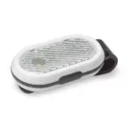 Fietslamp click-on, zwart/wit