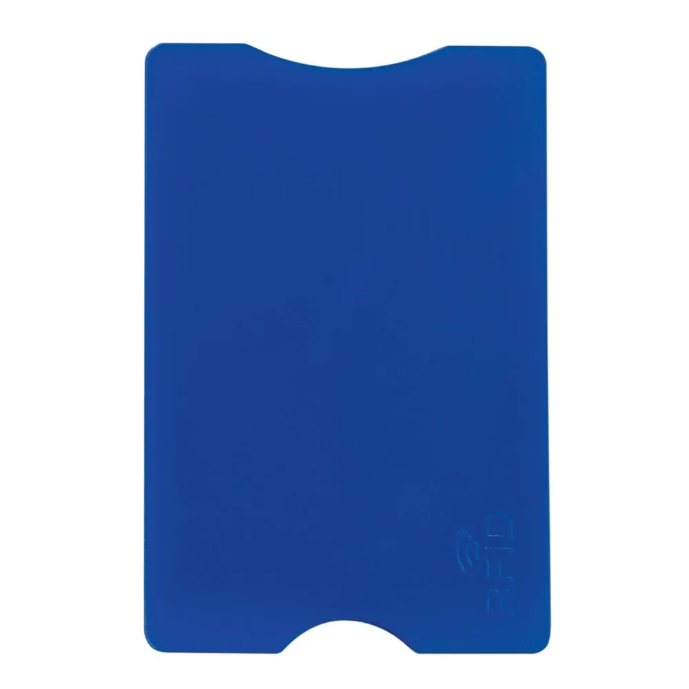 RFID kaarthouder hardcase blauw - Hidalgo-werbeartikel RFID kaarthouder hardcase, blauw