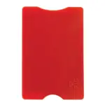 RFID kaarthouder hardcase, rood