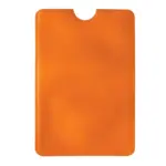 Kaarthouder soft anti-skimming, oranje
