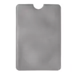 Kaarthouder soft anti-skimming, zilver