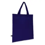 R-PET Draagtas non-woven korte handvatten 38 x 42cm 75g/m², donkerblauw