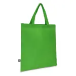 R-PET Draagtas non-woven korte handvatten 38 x 42cm 75g/m², lichtgroen