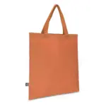 R-PET Draagtas non-woven korte handvatten 38 x 42cm 75g/m², oranje
