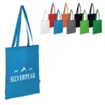 R-PET Draagtas non-woven lange handvatten 38 x 42cm 75gm² - Hidalgo R-PET Draagtas non-woven lange handvatten 38 x 42cm 75g/m²