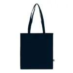 R-PET Draagtas non-woven lange handvatten 38 x 42cm 75gm² donkerblauw - Hidalgo R-PET Draagtas non-woven lange handvatten 38 x 42cm 75g/m², donkerblauw