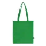 R-PET Draagtas non-woven lange handvatten 38 x 42cm 75gm² groen - Hidalgo R-PET Draagtas non-woven lange handvatten 38 x 42cm 75g/m², groen