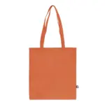 R-PET Draagtas non-woven lange handvatten 38 x 42cm 75gm² oranje - Hidalgo R-PET Draagtas non-woven lange handvatten 38 x 42cm 75g/m², oranje