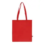R-PET Draagtas non-woven lange handvatten 38 x 42cm 75gm² rood - Hidalgo R-PET Draagtas non-woven lange handvatten 38 x 42cm 75g/m², rood