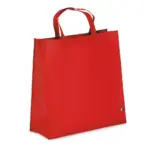 R-PET Draagtas non-woven 45 x 18 x 45cm 75g/m², rood