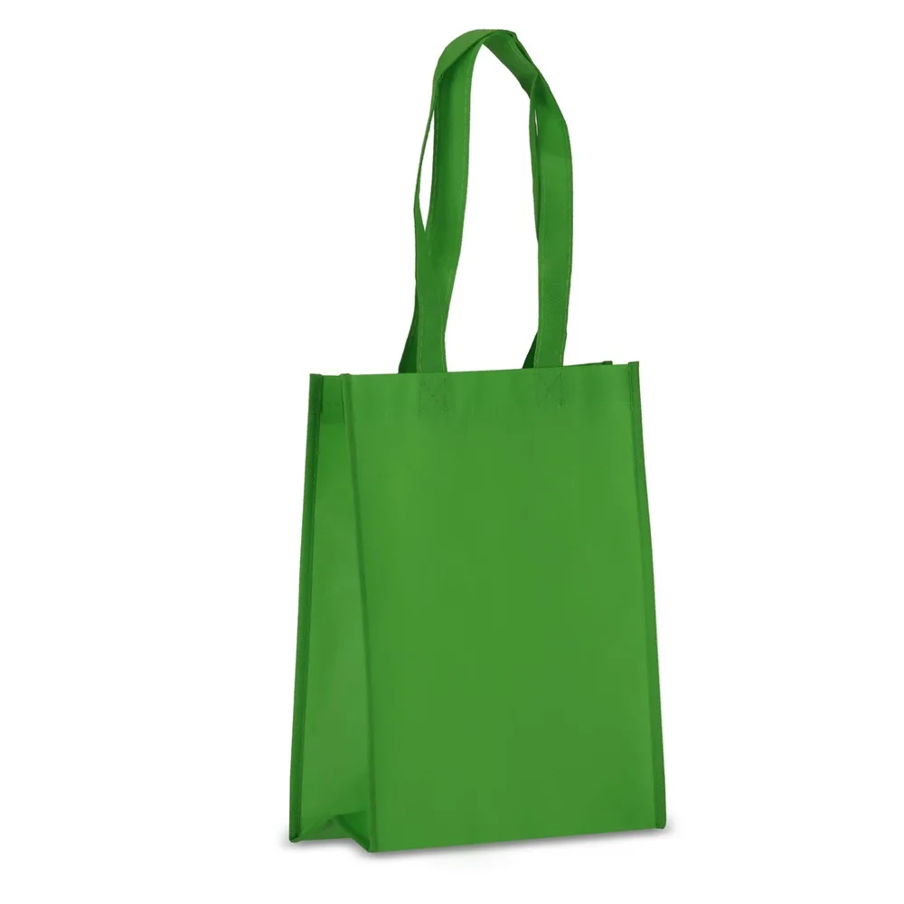 R-PET Draagtas gelamineerd non-woven 24 x 11 x 30cm 105gm² productfoto 2 - Hidalgo R-PET Draagtas gelamineerd non-woven 24 x 11 x 30cm 105g/m² — productfoto 2