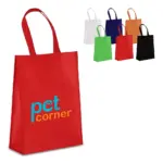 R-PET Draagtas gelamineerd non-woven 30 x 12 x 40cm 105gm² - Hidalgo R-PET Draagtas gelamineerd non-woven 30 x 12 x 40cm 105g/m²