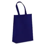 R-PET Draagtas gelamineerd non-woven 30 x 12 x 40cm 105gm² donkerblauw - Hidalgo R-PET Draagtas gelamineerd non-woven 30 x 12 x 40cm 105g/m², donkerblauw