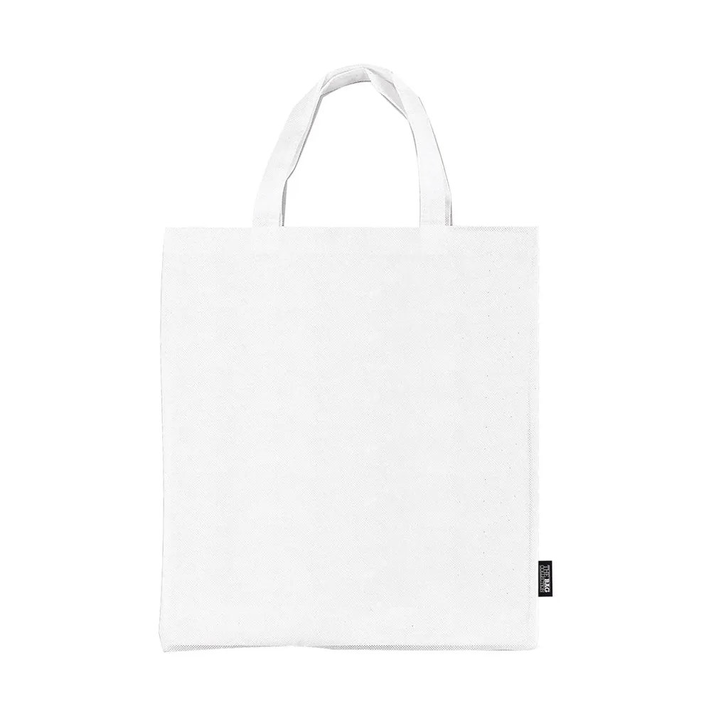 Draagtas non-woven wit 75gm² productfoto 3 - Hidalgo Draagtas non-woven wit 75g/m² — productfoto 3