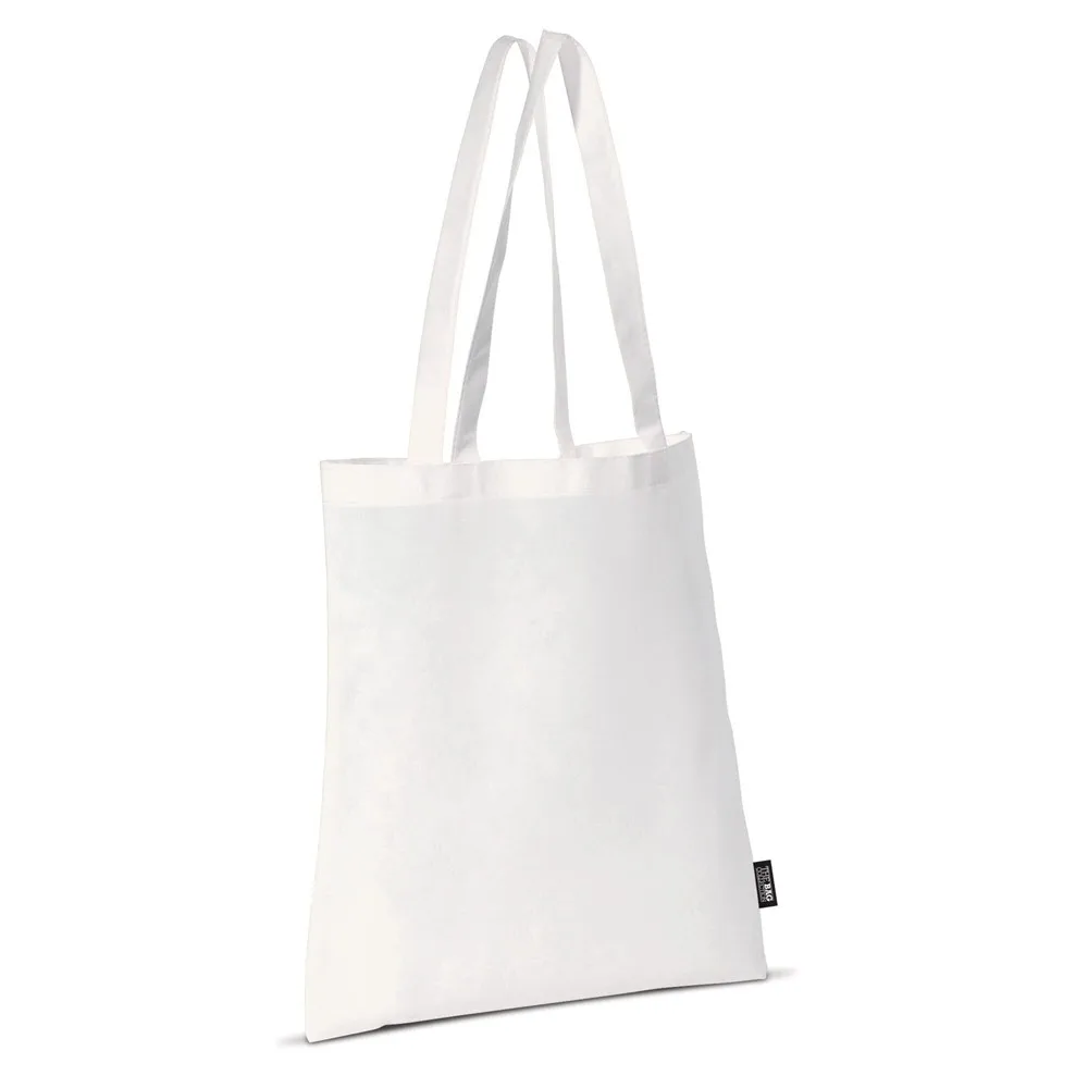 Schoudertas non-woven wit 75gm² productfoto 2 - Hidalgo Schoudertas non-woven wit 75g/m² — productfoto 2