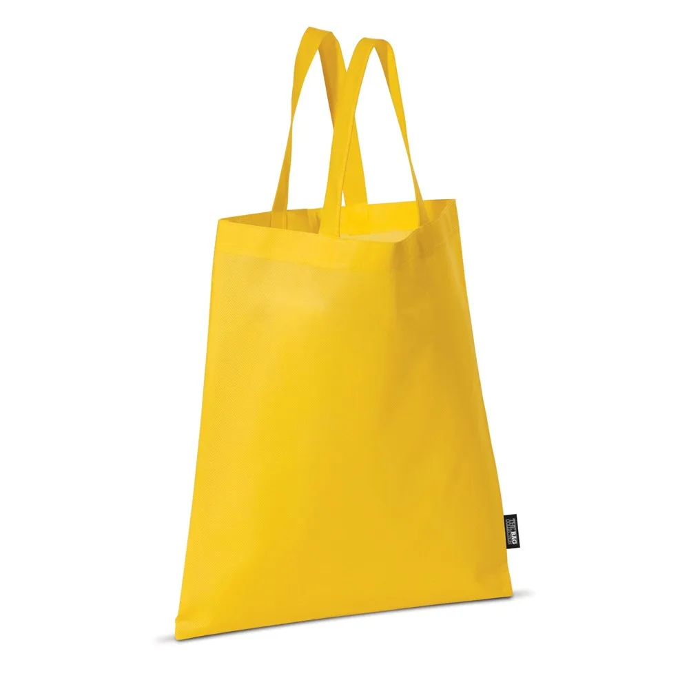 Draagtas non-woven 75gm² geel - Hidalgo Draagtas non-woven 75g/m², geel