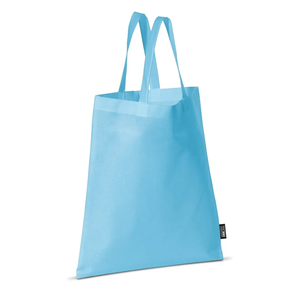 Draagtas non-woven 75gm² lichtblauw - Hidalgo Draagtas non-woven 75g/m², lichtblauw