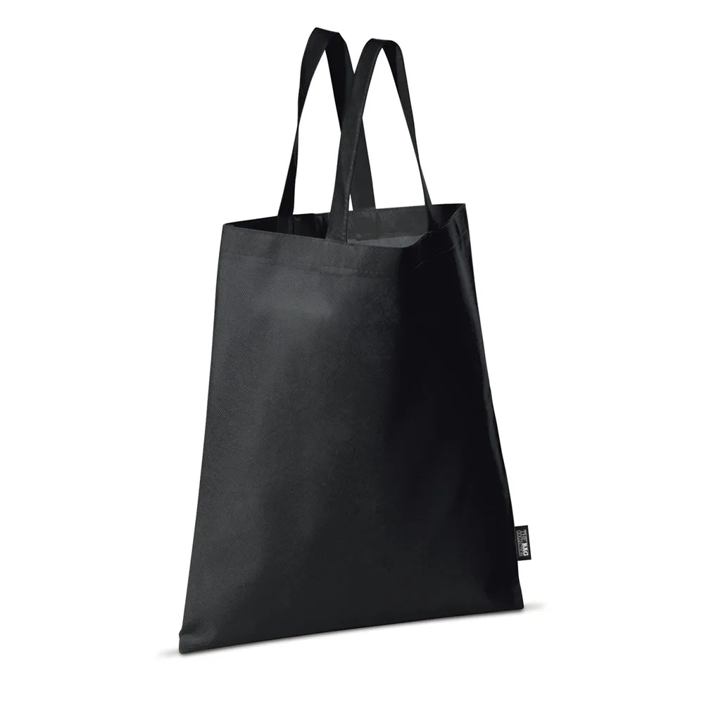 Draagtas non-woven 75gm² zwart - Hidalgo Draagtas non-woven 75g/m², zwart