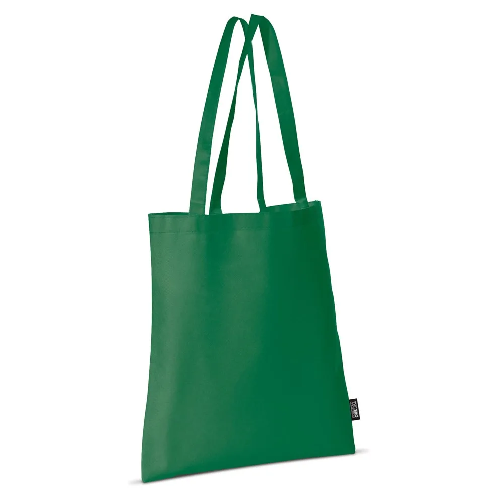 Schoudertas non-woven 75gm² groen - Hidalgo Schoudertas non-woven 75g/m², groen