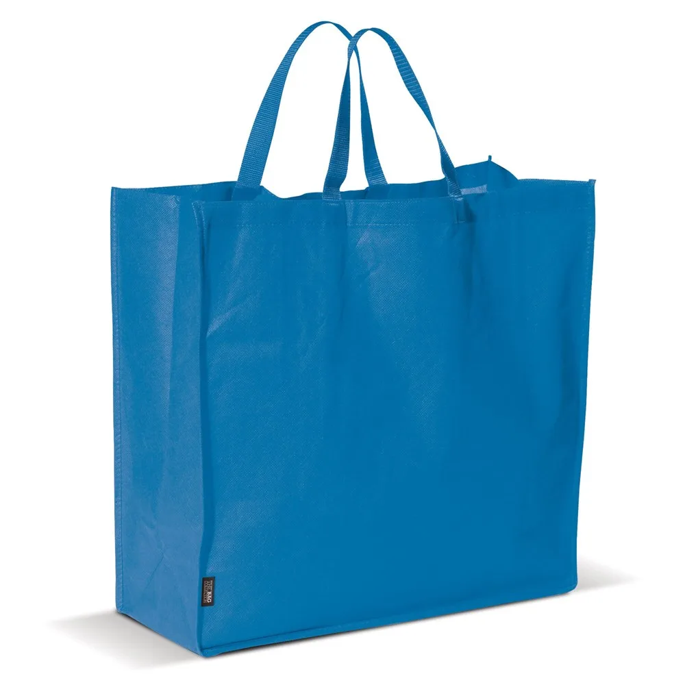 Draagtas non woven 75gm² blauw - Hidalgo Draagtas non woven 75g/m², blauw
