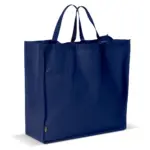 Draagtas non woven 75gm² donkerblauw - Hidalgo Draagtas non woven 75g/m², donkerblauw