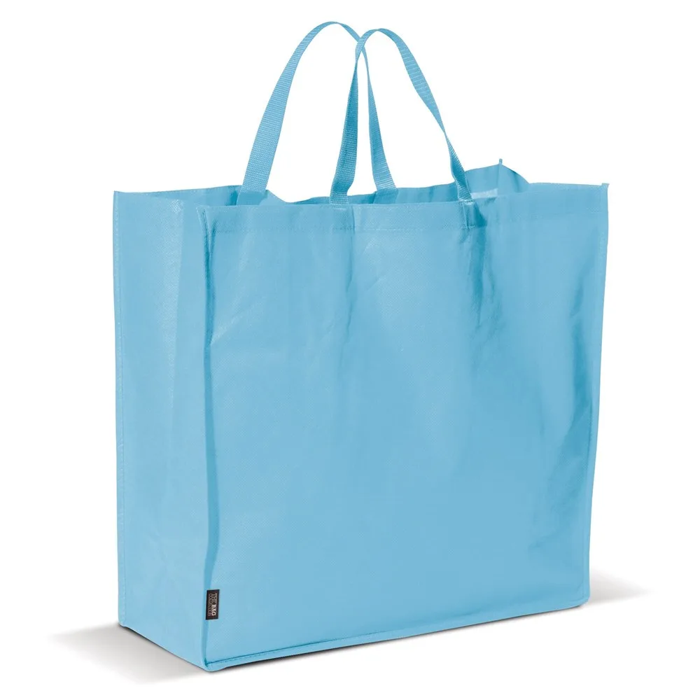 Draagtas non woven 75gm² lichtblauw - Hidalgo Draagtas non woven 75g/m², lichtblauw