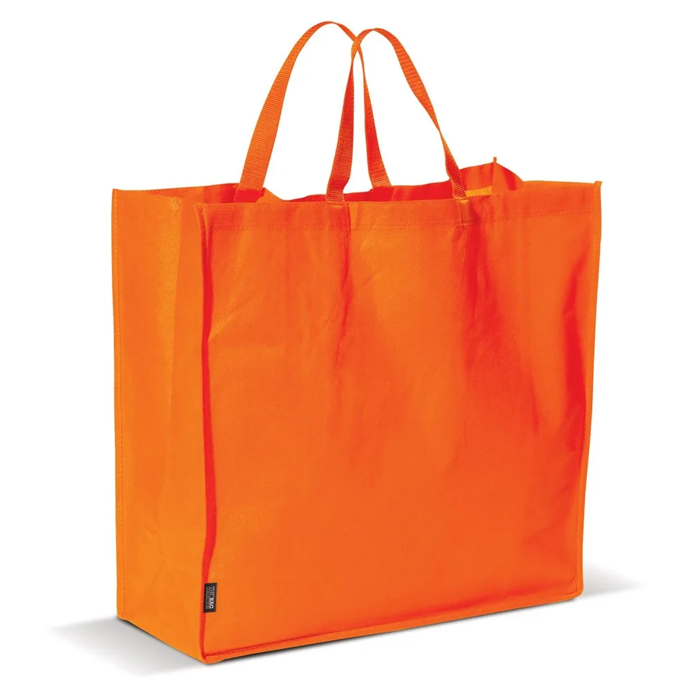 Draagtas non woven 75gm² oranje - Hidalgo Draagtas non woven 75g/m², oranje