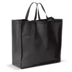 Draagtas non woven 75gm² zwart - Hidalgo Draagtas non woven 75g/m², zwart