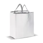 Koeltas non-woven 32.5 x 19.5 x 39 cm, 100 g/m², wit