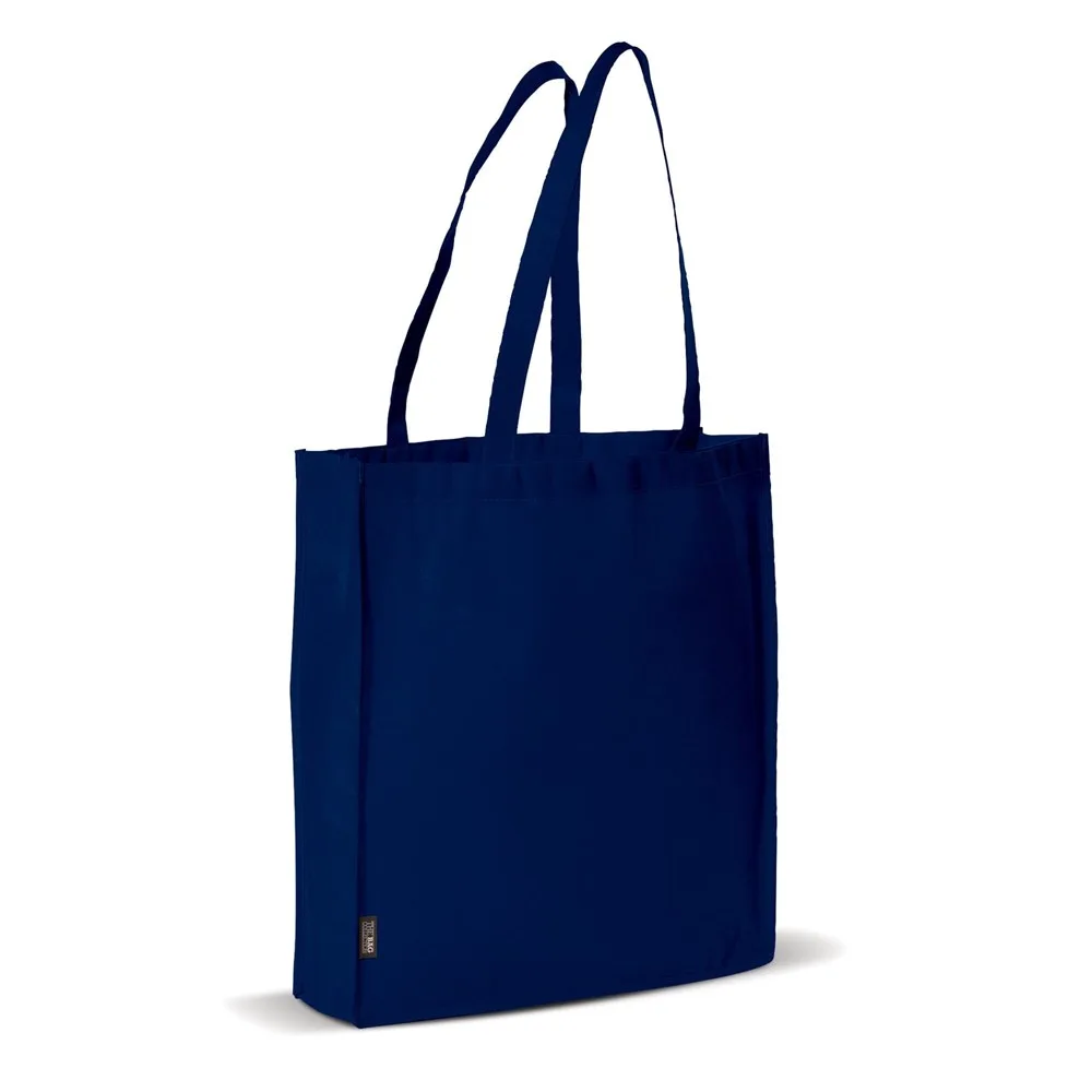 Schoudertas non-woven 75gm² donkerblauw - Hidalgo Schoudertas non-woven 75g/m², donkerblauw