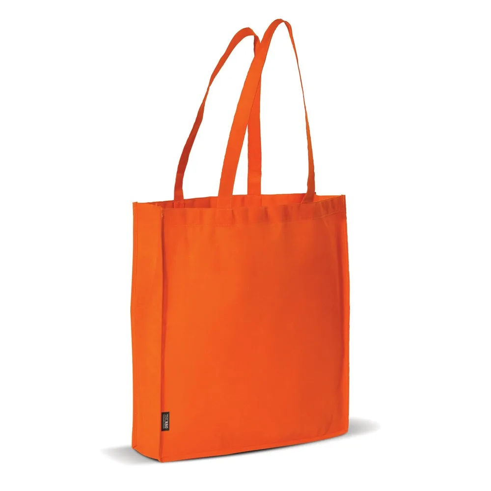 Schoudertas non-woven 75gm² oranje - Hidalgo Schoudertas non-woven 75g/m², oranje