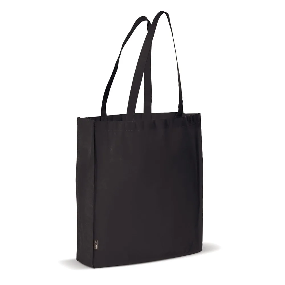 Schoudertas non-woven 75gm² zwart - Hidalgo Schoudertas non-woven 75g/m², zwart