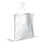 Draagtas gelamineerd PP woven 160g/m², wit