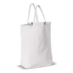 Draagtas canvas 250g/m² 41x12x43cm, wit