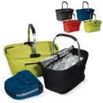 Picknickmand opvouwbaar 2-in-1 koeltas 600D - Hidalgo-werbeartikel Picknickmand opvouwbaar 2-in-1 koeltas 600D
