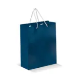 Draagtas papier middel 200g/m2, donkerblauw