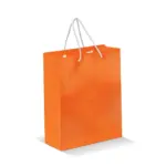 Draagtas papier middel 200g/m2, oranje
