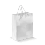 Draagtas papier middel 200g/m2, wit