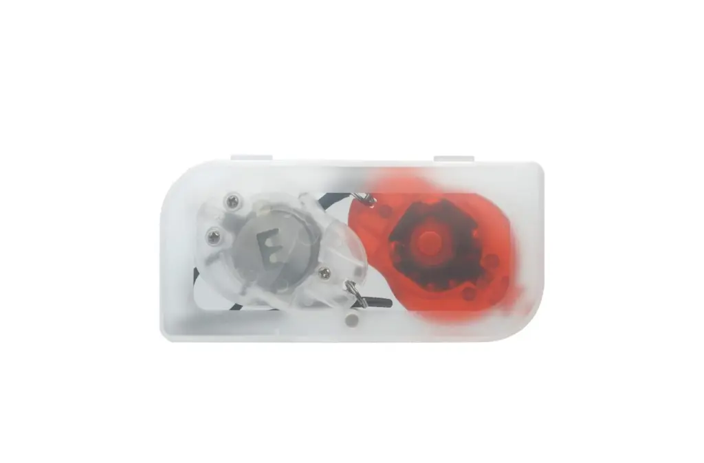 Fahrradlichter Set mit Logo bedruckbar inkl. Batterien — Produktfoto 3