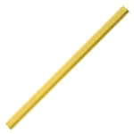 Timmermanspotlood 25cm, geel