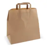 Papieren draagtas 70g/m² 32x21x33cm, bruin
