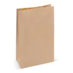Papieren zak 70g/m² 29x18x9cm, bruin