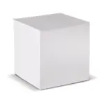 Papierkubus 10x10x10cm, wit
